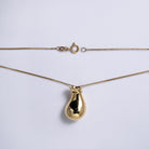 Vintage Elsa Peretti Tiffany & Co 18K Gold Bottle Jug Pendant Necklace