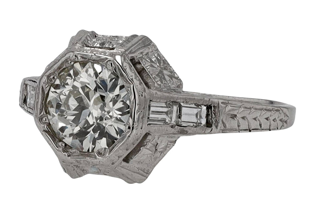 1920s Art Deco Diamond Ring