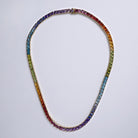 Signed H. Stern 33.50 Carats Multi-Gemstone Rainbow Necklace