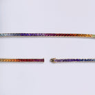 Signed H. Stern 33.50 Carats Multi-Gemstone Rainbow Necklace