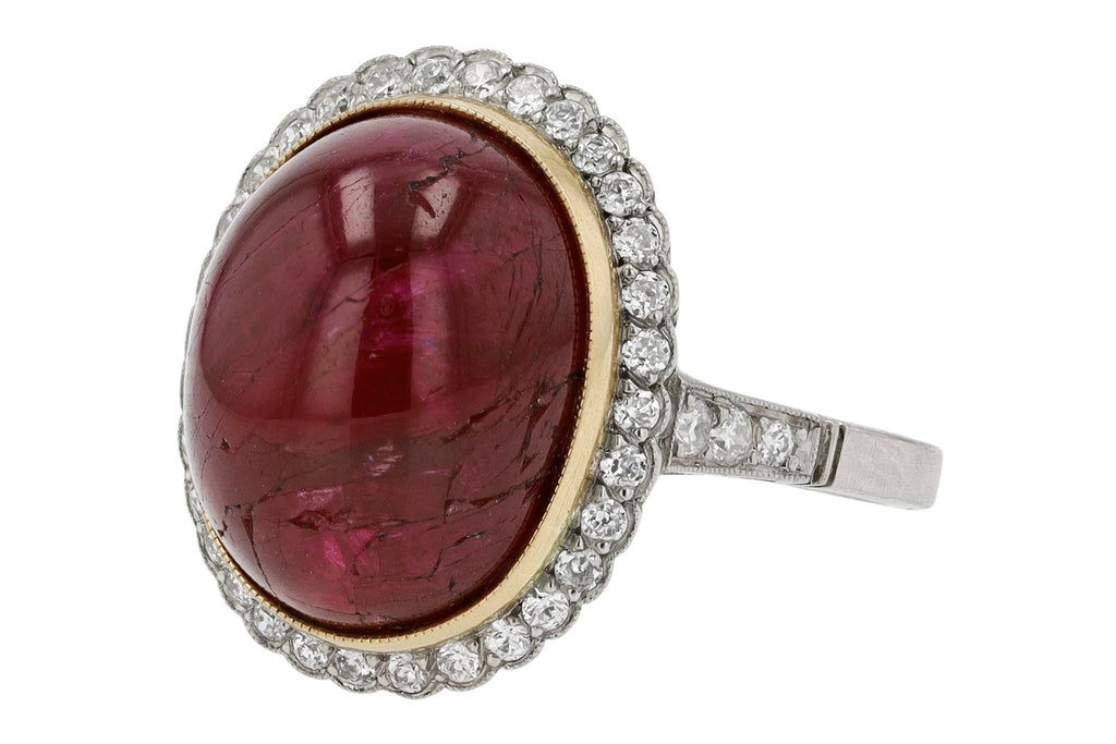GIA Unheated Ruby Ring