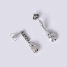 Art Deco 2.50 Carat Old European Diamond Drop Earrings