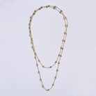 Marco Bicego Siviglia 18K Yellow Gold Station Necklace 41.5"