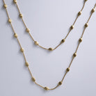 Marco Bicego Siviglia 18K Yellow Gold Station Necklace 41.5"