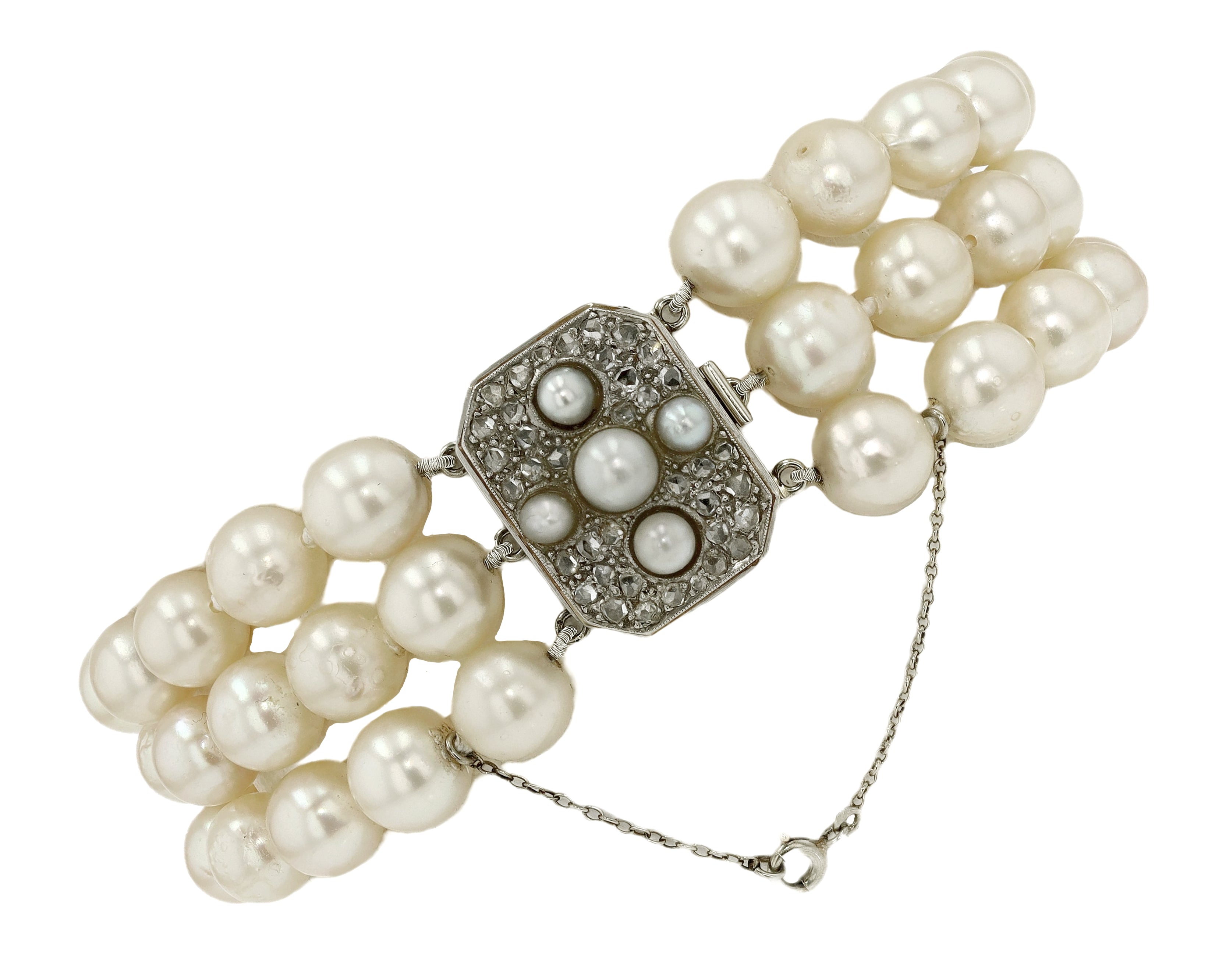 Antique Pearl Bracelet