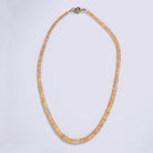Natural Opal Faceted Bead Necklace 30 Carats 14k Gold
