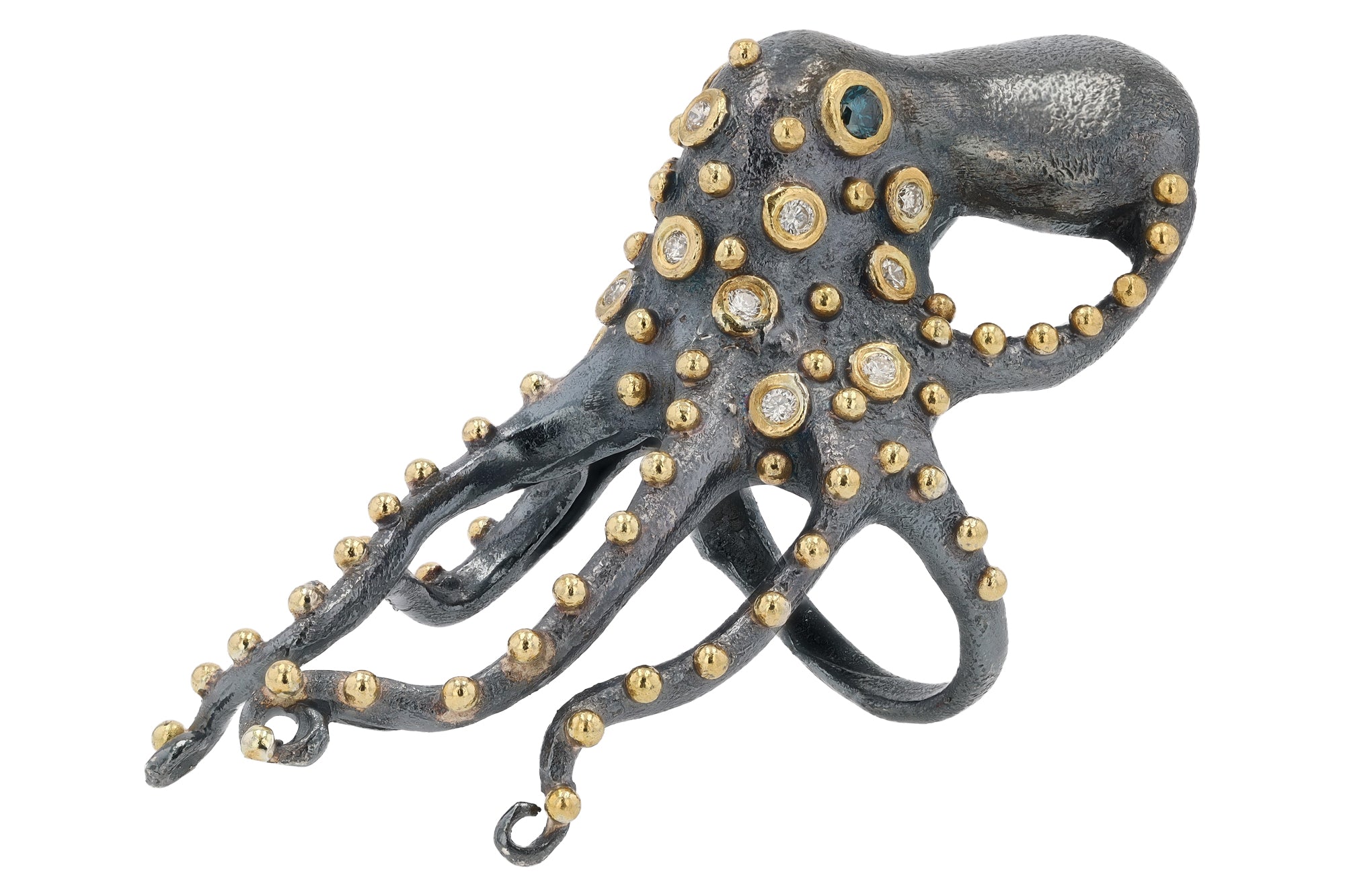 Modern Octopus Ring