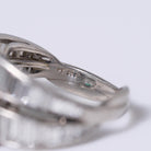 Art Deco 1930's Tiffany & Co GIA Certified Diamond & Emerald Toi Et Moi Ring