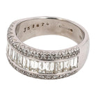 Christopher Designs Crisscut Diamond Anniversary Wedding Band