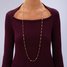 Marco Bicego Siviglia 18K Yellow Gold Station Necklace 41.5"