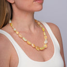 281 Carat Gem Quality Opal Beads Necklace