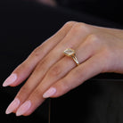 GIA 2.30 Carat Emerald Cut Diamond Bezel Solitaire Engagement Ring