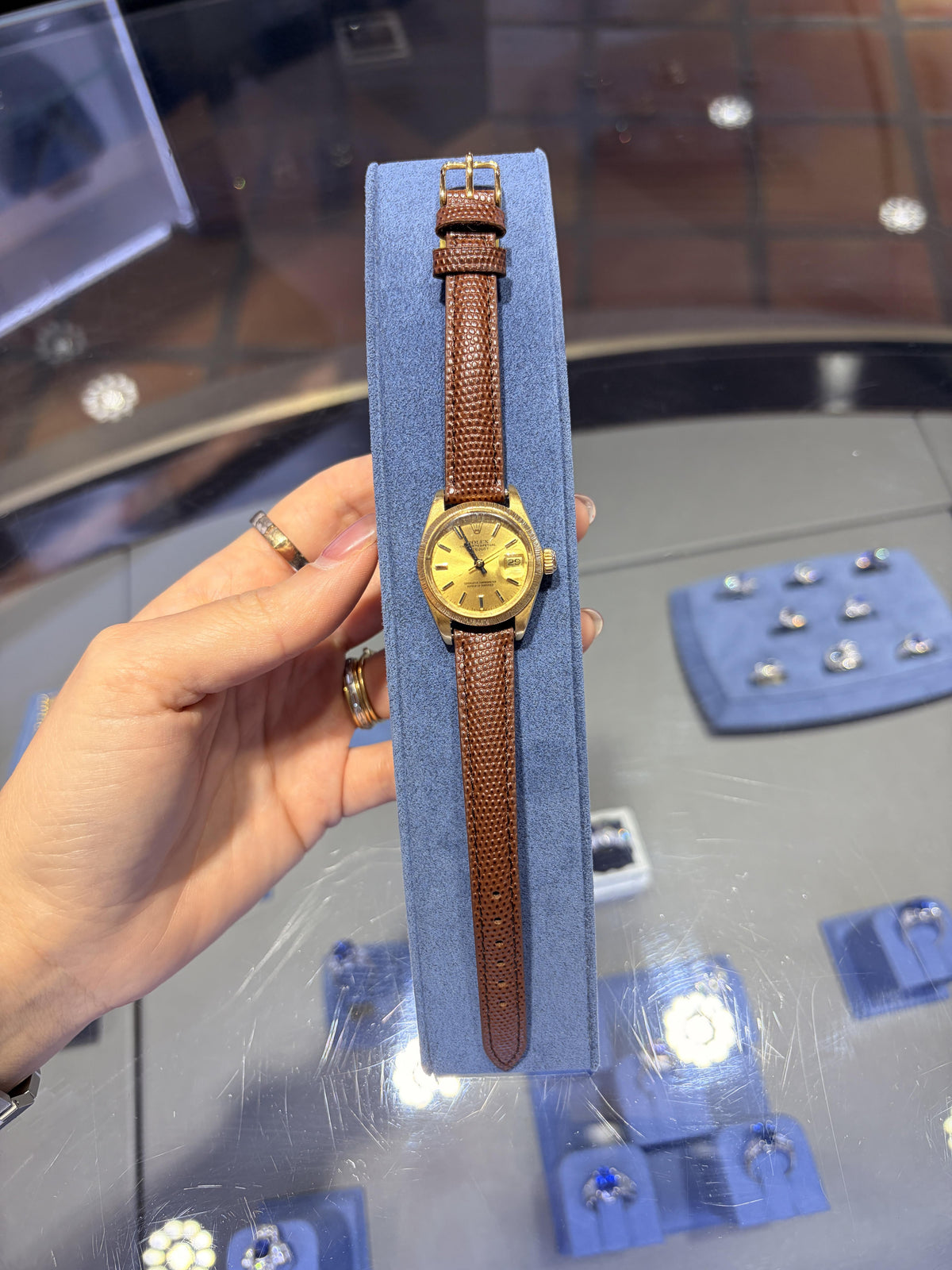 Pre-Owned 1979 Rolex Oyster Perpetual Datejust 26mm 18k Yellow Gold