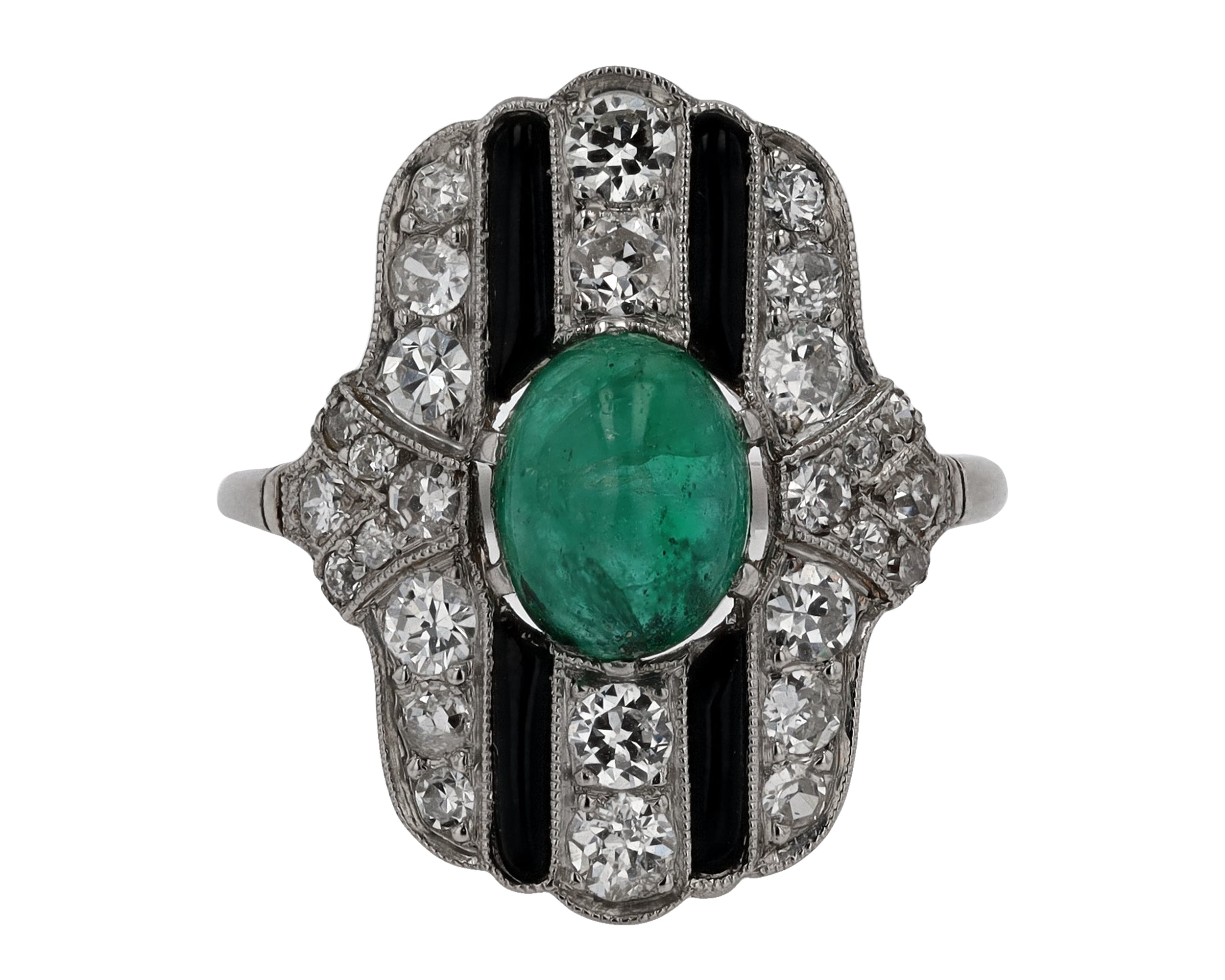 Art Deco Style Cocktail Ring