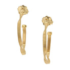 Marco Bicego Italian 18k Twisted Hoop Earrings