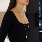 Vintage Marco Bicego 31" Long 18k Gold Siviglia Necklace