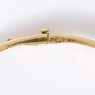 Vintage 1970s Van Cleef & Arpels Ruby, Diamond 18K Gold Bangle Bracelet