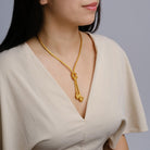 Vintage Lalaounis 18k Gold Rams Head Odyssey Lariat Necklace