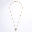 Vintage Van Cleef & Arpels Emerald and Diamond Flower Convertible Pin Pendant