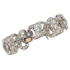 Raymond Yard Art Deco 17.35 Carat Diamond Platinum Bracelet