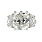 Estate Aletto Bros. GIA 9 Ct Antique Cushion Diamond Engagement Ring