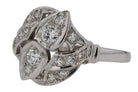 Antique Art Deco Diamond Toi Et Moi Ring