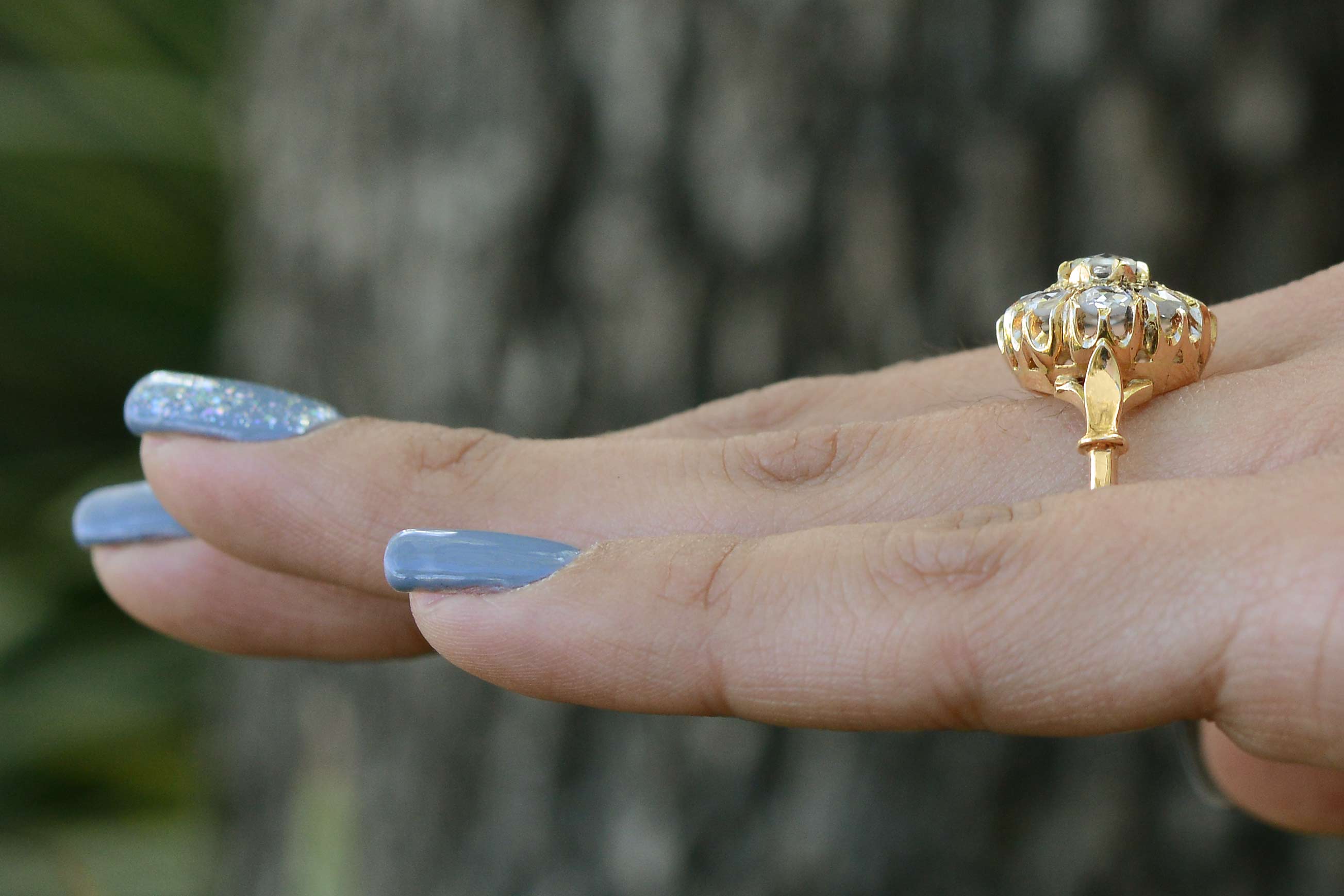 Gold Diamond Ring