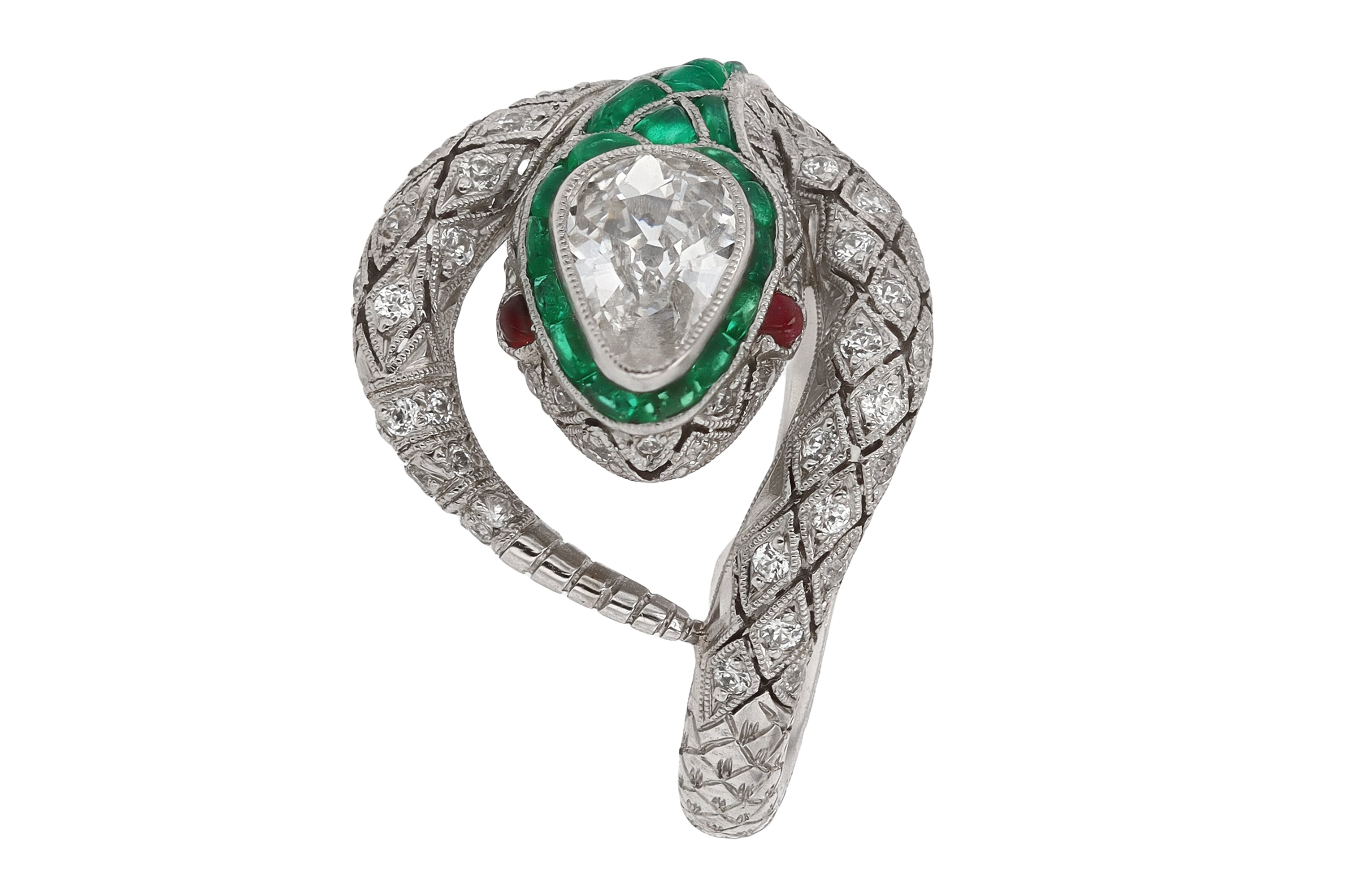 Snake Cocktail Ring