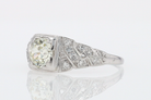 Art Deco Old European Cut Diamond Antique Engagement Ring