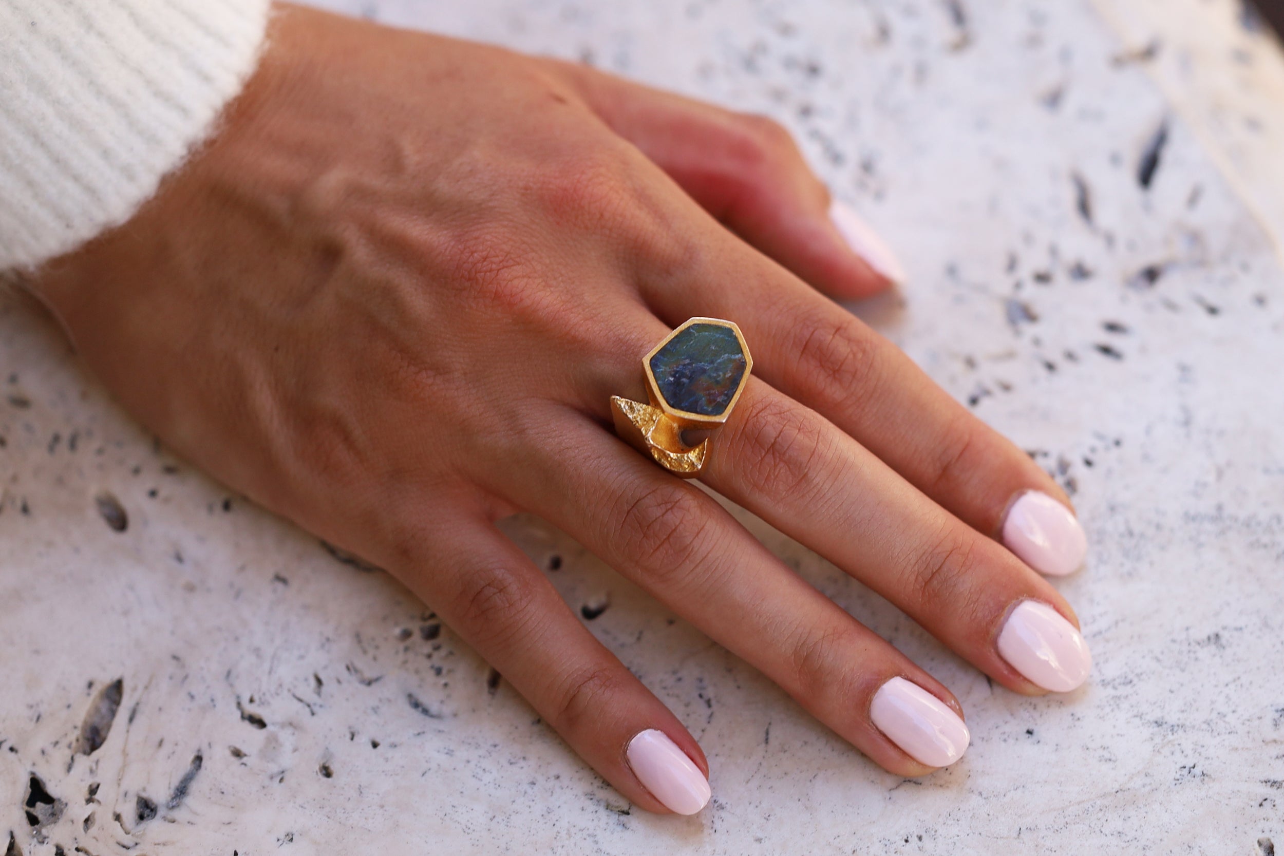 Bjorn Weckstrom Spectrolite Lapponia Ring