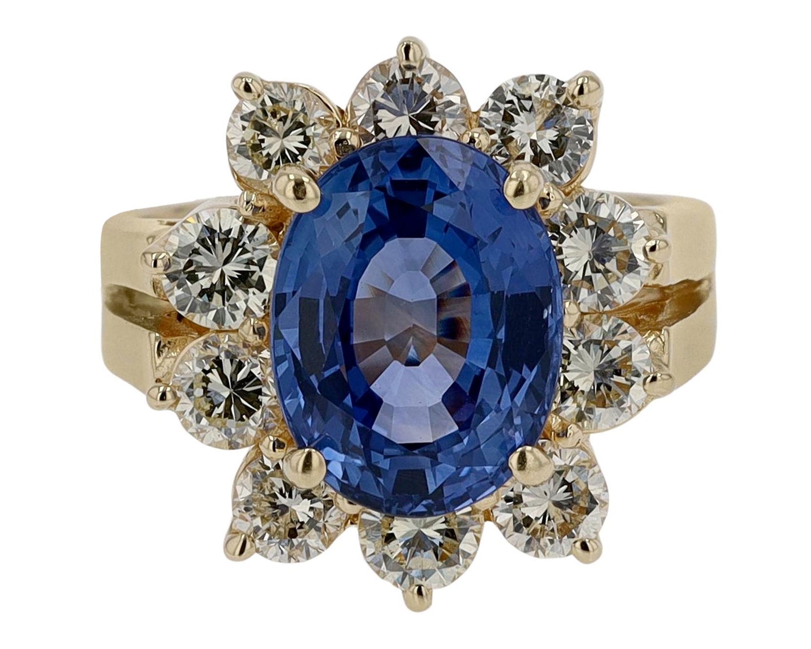 GIA Sapphire Ring