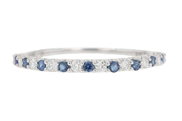 Sapphire Diamond Ring