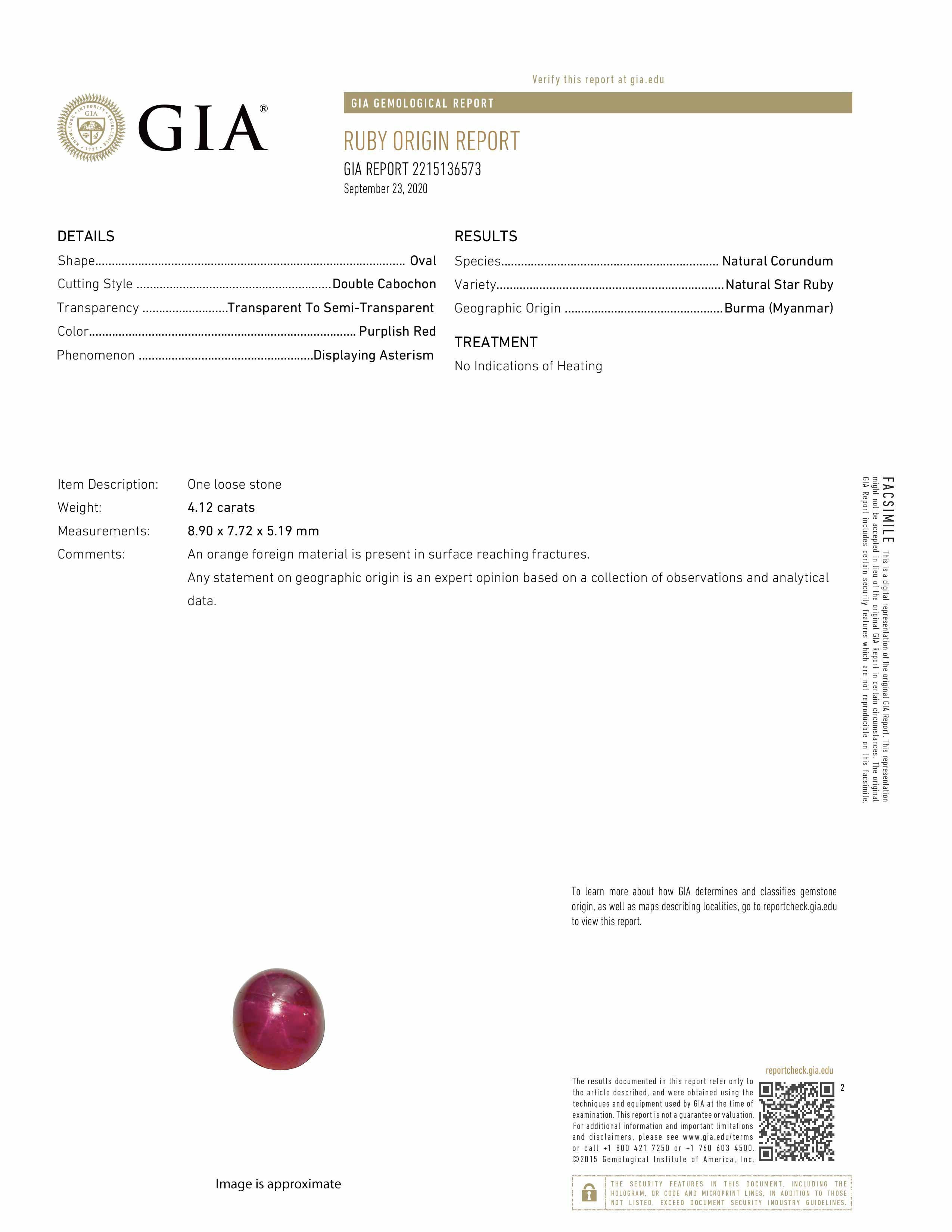 gia star ruby ring