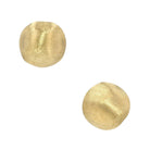 Italian Designer Marco Bicego 18k Gold Africa Stud Ball Earrings