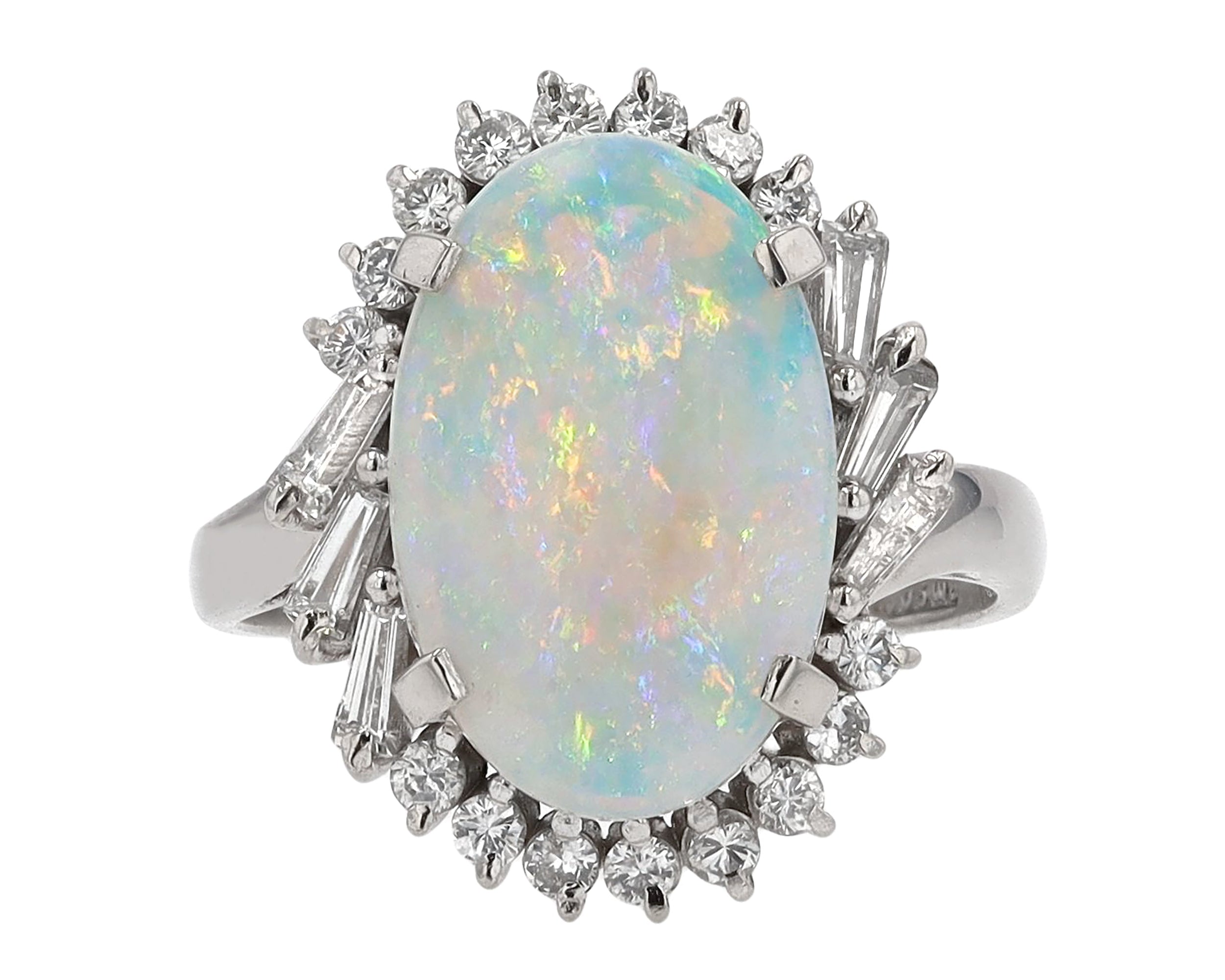 Large Opal Cocktail Ring