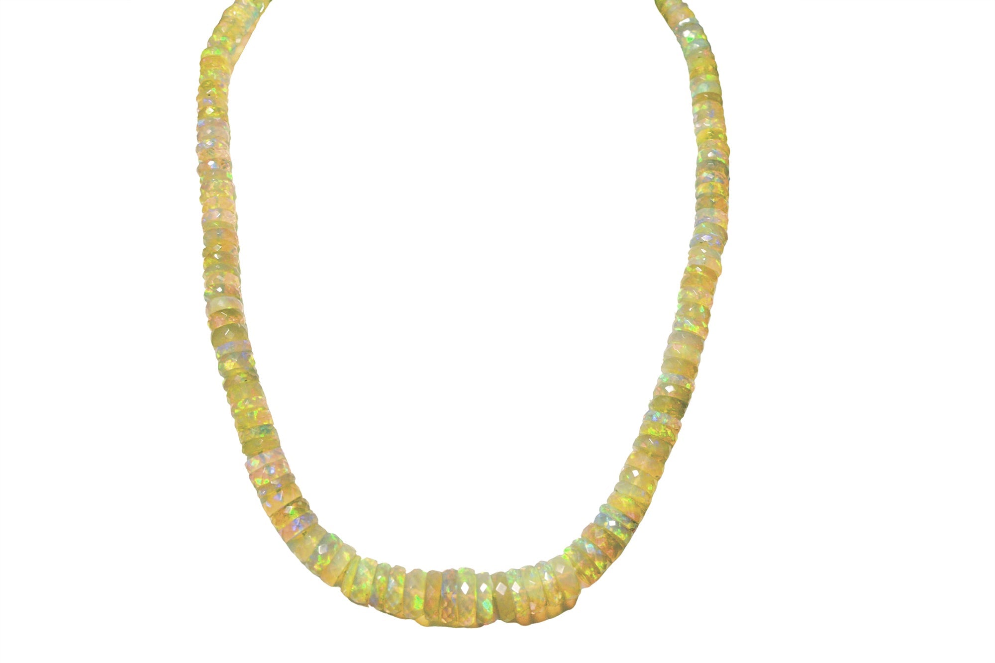 Opal Bead Necklace