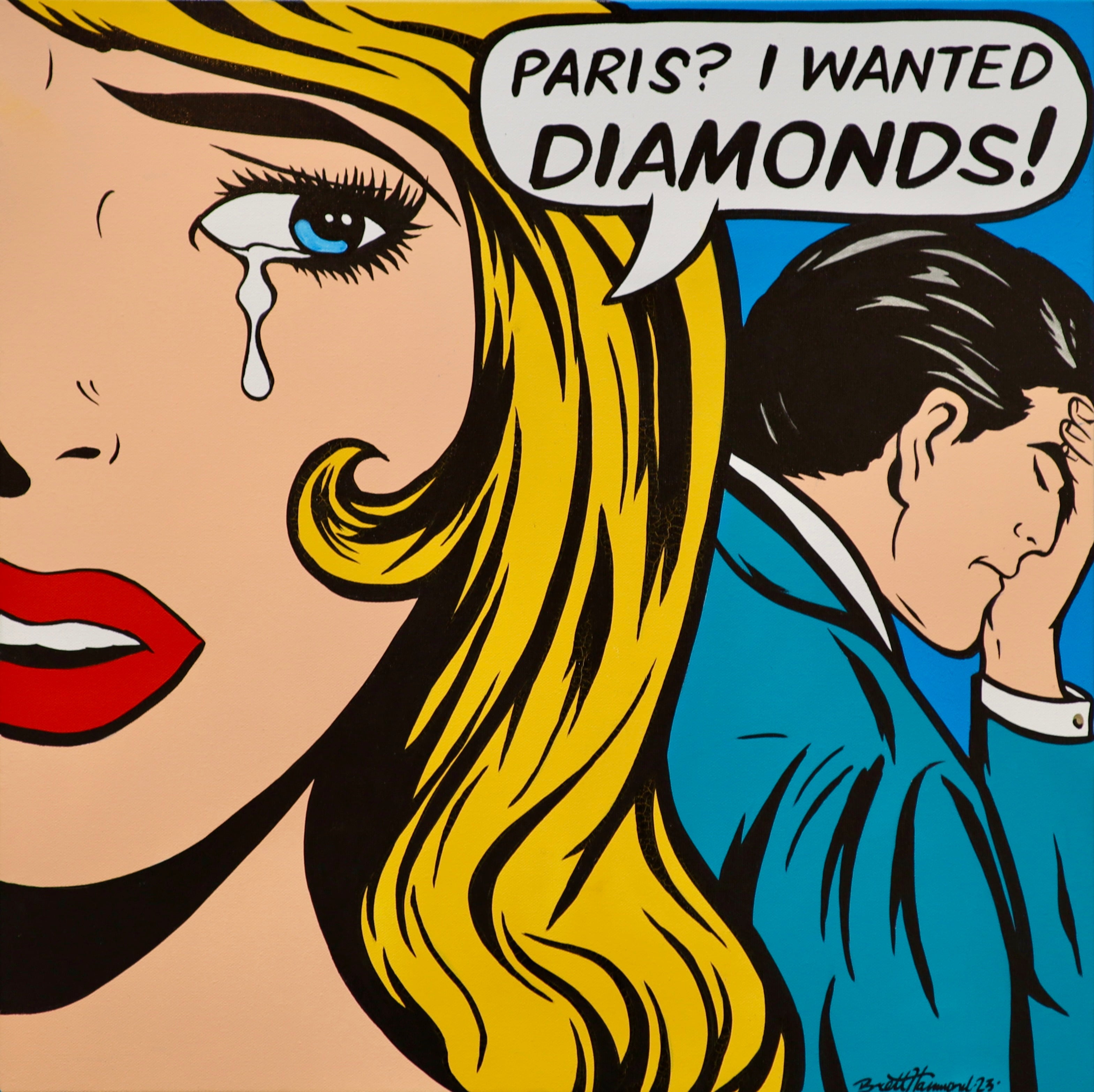 Paris? I wanted Diamonds!