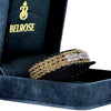 Vintage Estate 1.78 Carat Diamond 4 Strand Heavy 14k Gold Rope Chain ID Bracelet
