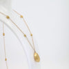 Vintage Marco Bicego 31" Long 18k Gold Siviglia Necklace