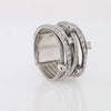 Marco Bicego GOA 7-Strand Diamond Wide White Gold Band