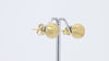 Italian Designer Marco Bicego 18k Gold Africa Stud Ball Earrings