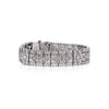 Antique Tiffany & Co. Art Deco 6 Carat Diamond Platinum Filigree Line Bracelet