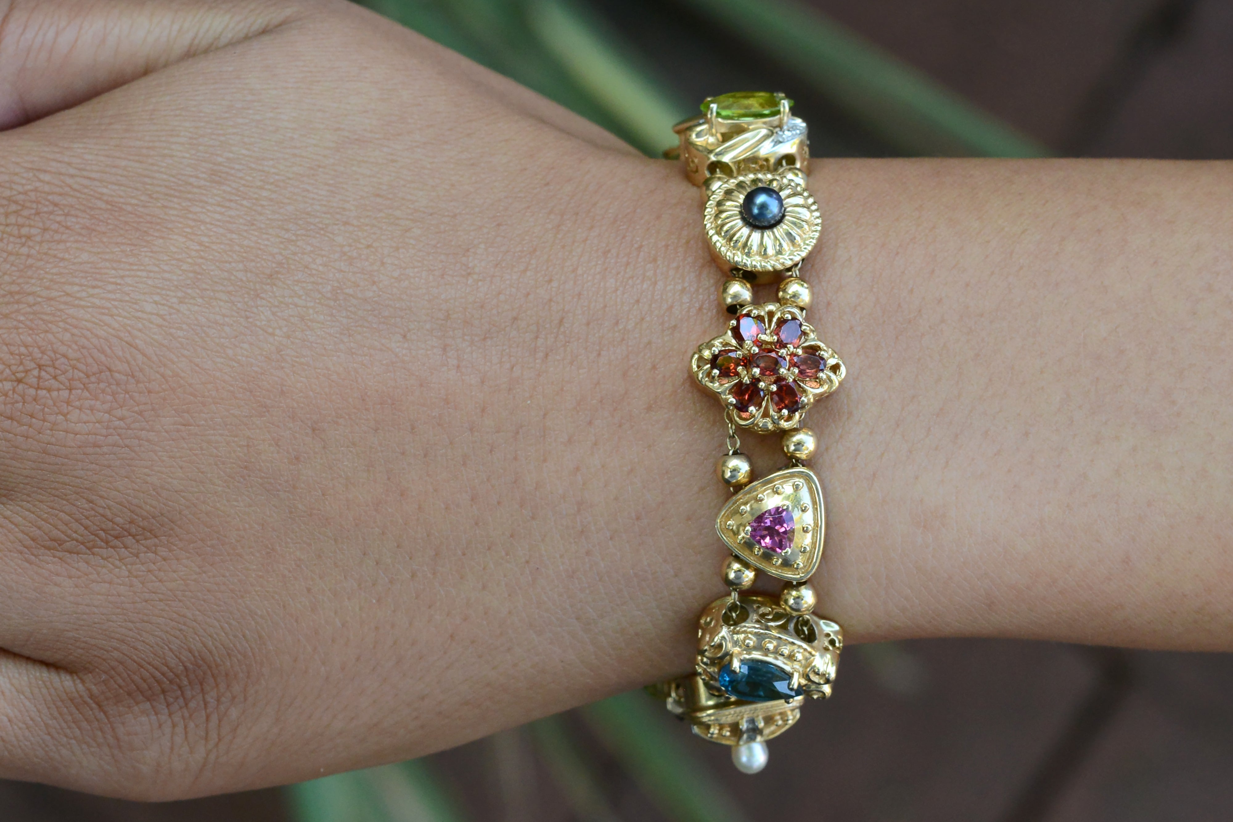 Vintage Charm Bracelet