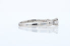 Vintage 1/2 Carat Petite Princess Cut Diamond Engagement Ring
