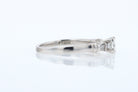 Vintage 1/2 Carat Petite Princess Cut Diamond Engagement Ring