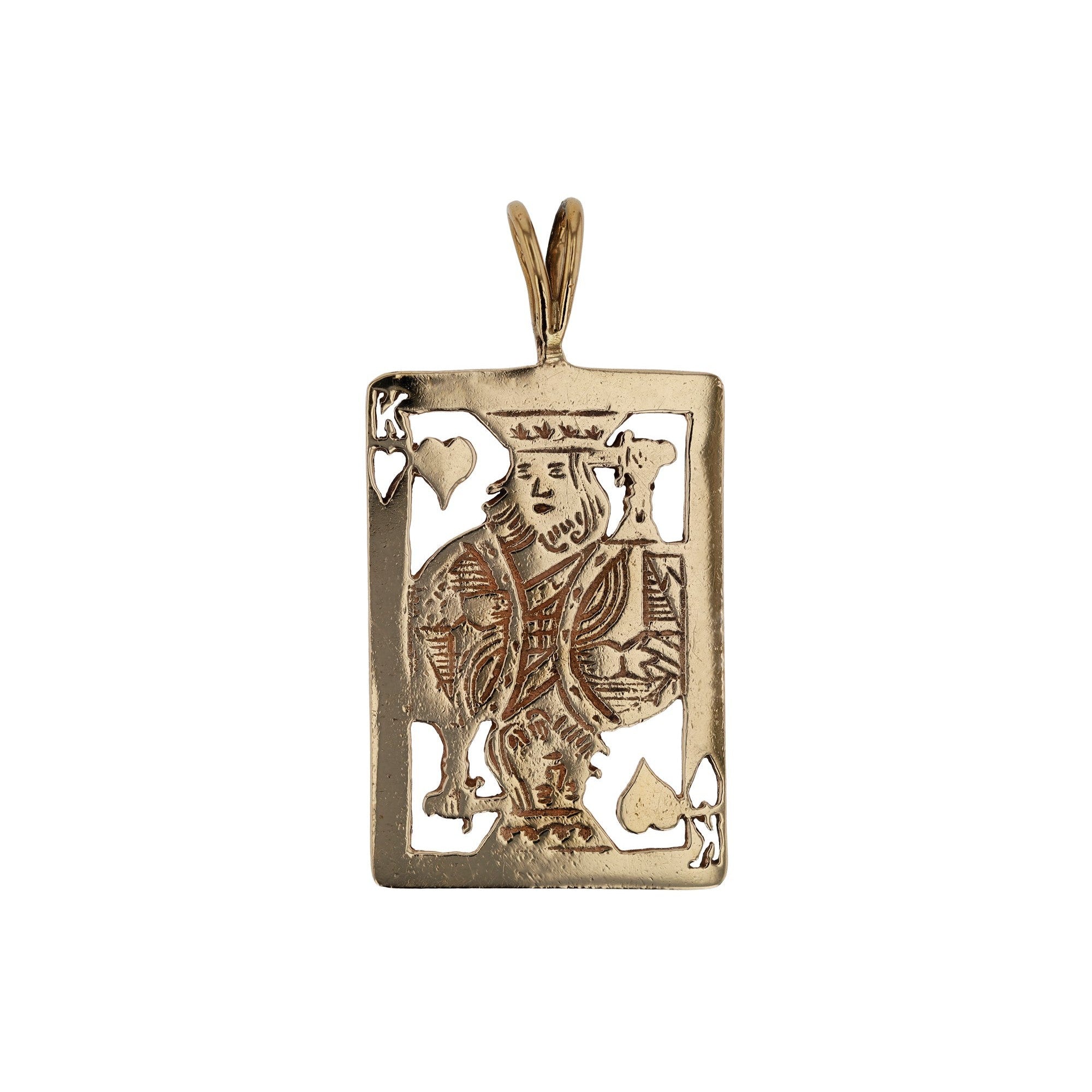 King Of Hearts Charm