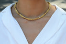Vintage Signed Roberto Coin 18kt Yellow Gold Mesh Necklace