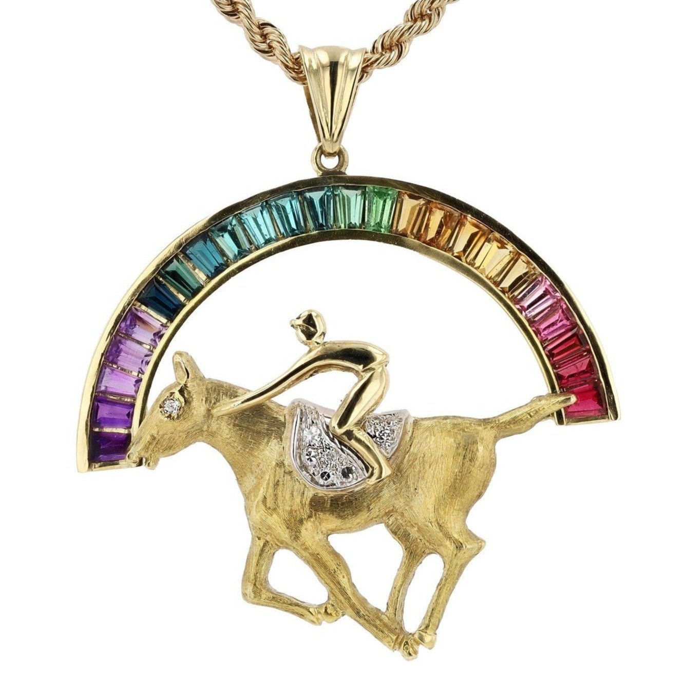 Winning Colors Kentucky Derby Necklace