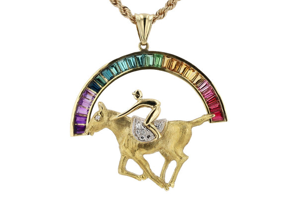 Winning Colors Kentucky Derby Necklace