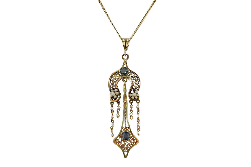 Antique Art Nouveau Necklace
